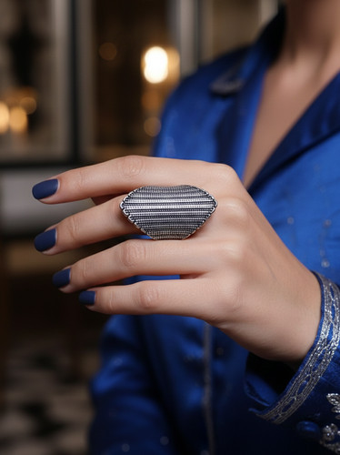 Anello scudo vintage - scudo,