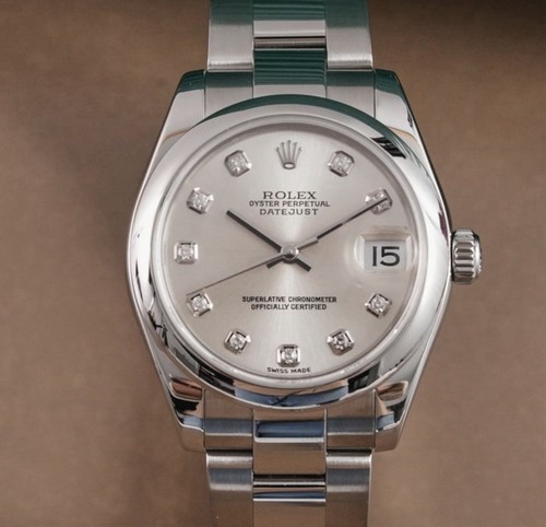 Rolex datejust diamond - rolex,