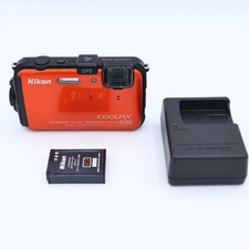 Nikon COOLPIX AW100 fotocamera digitale compatta arancione 16 MP...