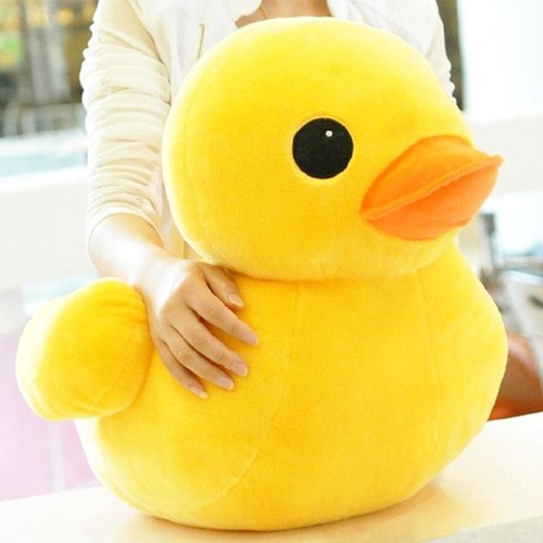 Peluche pupazzo anatra - , gialla