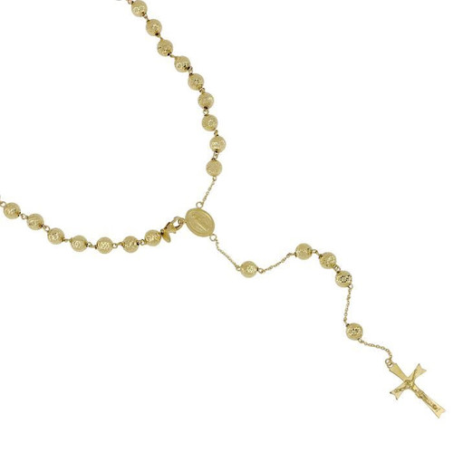 Rosario oro 750 giallo - oro, 750‰