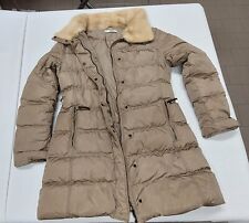 piumino vintage da donna Prada con collo in vero visone