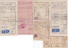 CAMPODIPIETRA (CB): ESATTORIA - Vari pagamenti ricevute con marche da bollo ...