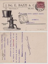 # MILANO: testatina Ing. E. BAZZI & C. - "EMULSORE BAZZI"