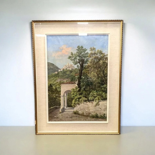 Antonio pasetti olio tela - olio,