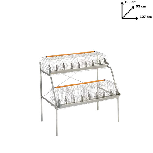 Gabbia ingrasso conigli art - gabbia,