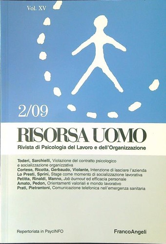 Risorsa uomo 2009 - risorsa, vol