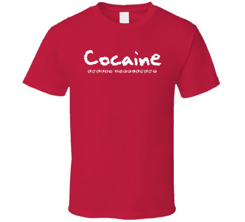 Maglietta cocaina energy - cocaina,
