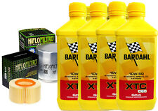 KIT TAGLIANDO BMW R1150 R 2001 2006 BARDAHL XTC 10W50 FILTRO OLIO ARIA HIFLO