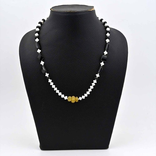 Collana perle lisce opale - collana, di