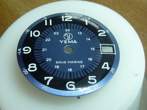 Cadran montre plongée - montre, de