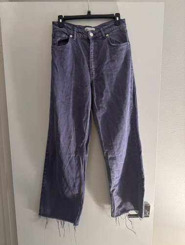 Jeans donna zara viola - jeans,