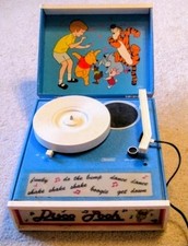 WINNIE THE POO RECORD PLAYER