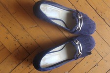 Cafè Noir scarpa con tacco blu numero 40 usato condizioni ottimali 