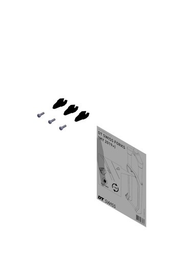 Kit fascetta tubo - freni, per