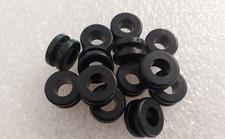10pcs Black PVC Cable Grommet