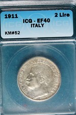 1911 ICG EF40 Italy KM#52 2