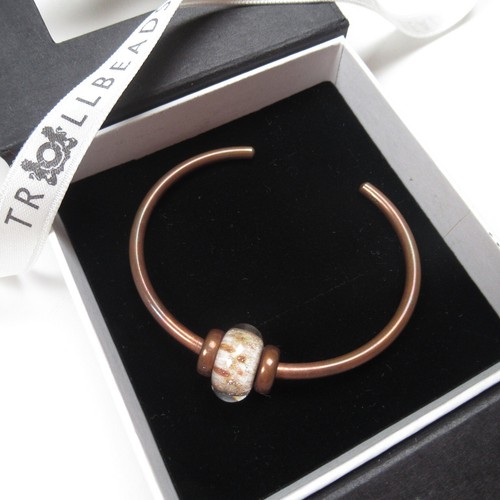 Bracciale trollbeads rame - bracciale,