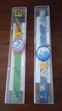 2 Orologi Football Watch Parmalat Anni 90 nuoto e surf