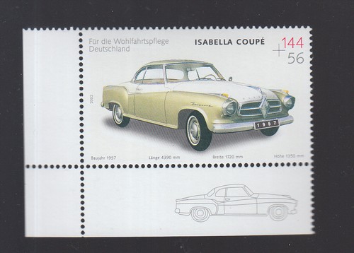 Germania 2002 mnh auto - germania,