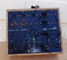 Prova valvole a banane della Radio Scuola Italiana