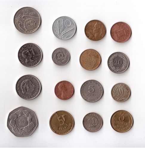 Pcs world coin - pcs, set