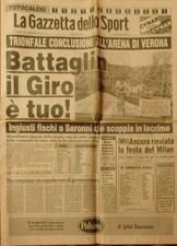 BATTAGLIN VINCE GIRO D'ITALIA