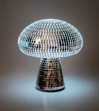 Lampada Fungo Disco - Vetro -