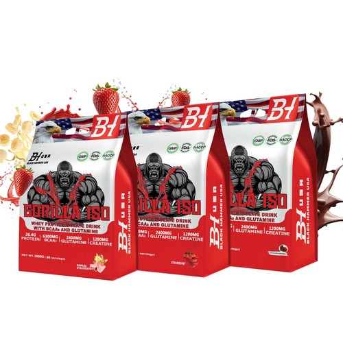 Gorilla iso 3x2kg - iso, |