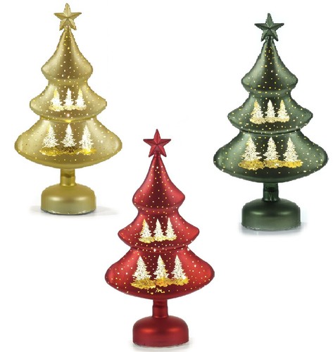 Albero natale vetro - albero,