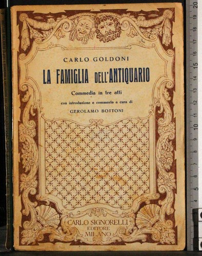Famiglia dell antiquario - la, dell'antiquario