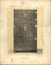 Stampa antica BUFFET MOBILE