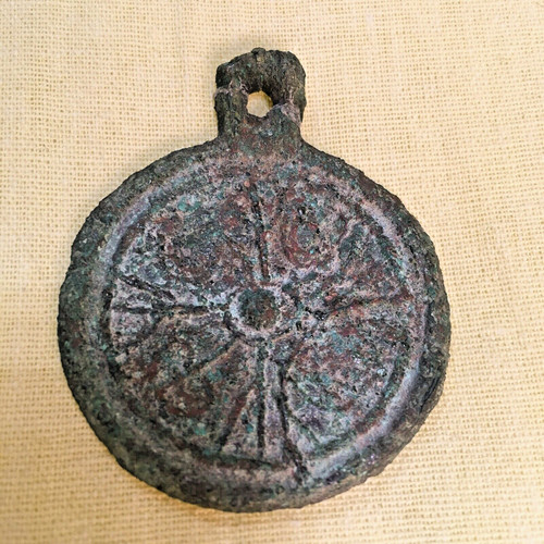 Antico medaglione vichingo - antico,