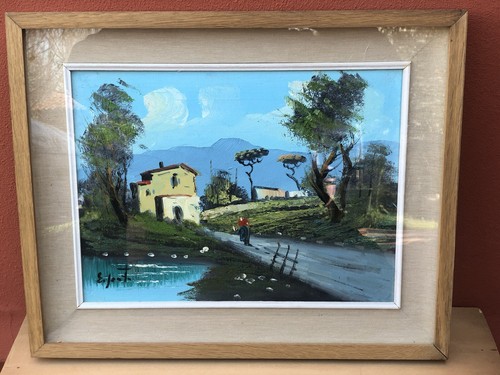 Quadro dipinto olio tela - quadro,