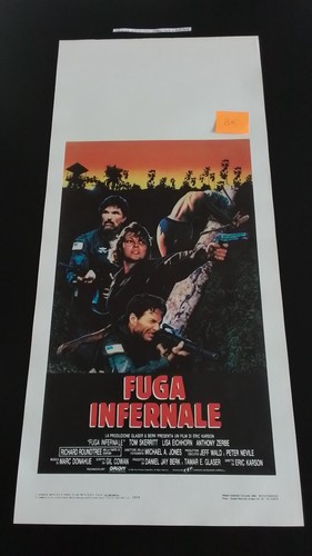 Locandina originale fuga - locandina,