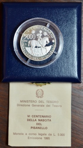 Italia 5000 lire 1995 600 - 5000,