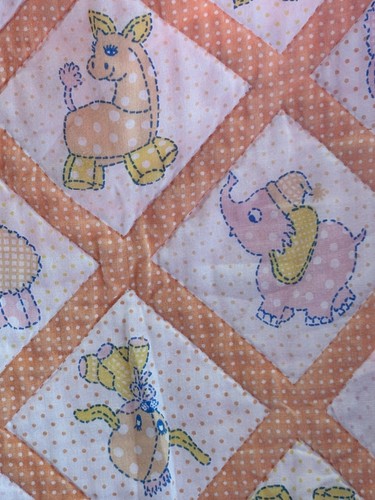 Trapunta vintage culla bambino - trapunta, culla/bambino