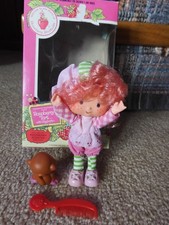 BAMBOLA VINTAGE FRAGOLA SHORTCAKE RASBERRY TART CON RABARBARO PET SCATOLA ORIGINALE