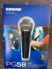 Shure PG58-XLR Microfono e