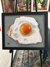 Quadro uovo fritto 8 x 10"