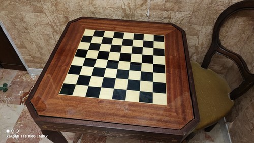 Tavolo gioco antico in - da,