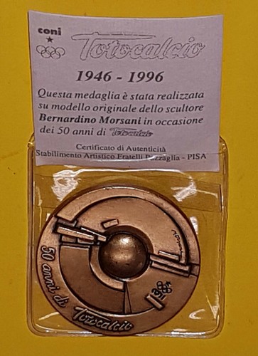 Medaglia totocalcio esimo - medaglia,