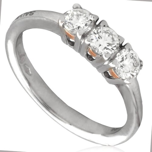 Anello salvini oro bianco - anello,