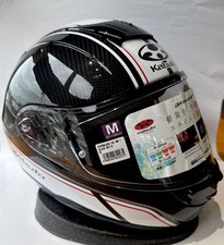 Casco moto OGK KABUTO AEROBLADE-5R SM-1 Carbon M nero/bianco