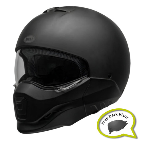 Casco moto bell broozer nero - casco,