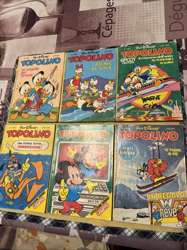 Topolino fumetti lotto n - lotto, 6