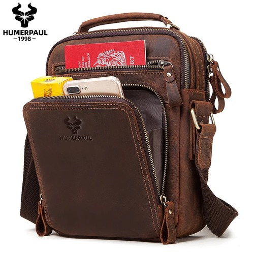 Borsa tracolla vera pelle - vera,