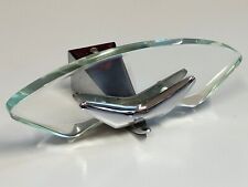 FONTANA ARTE Appendiabiti 1778 CROMATO VETRO anni 60 HANGER DESIGN Max Ingrand