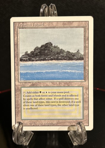 Tropical island mtg non - island,