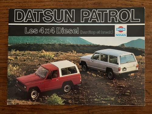 Brochure datsun nissan patrol - datsun,